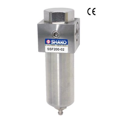 China Factory Stainless Steel Miniature FRL Filter Combination, 1/4