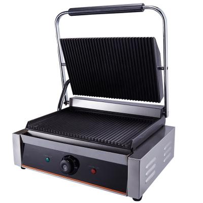 China Hotel Factory Price Hot Selling Commercial Touch Panini Sandwich Maker Grill for sale