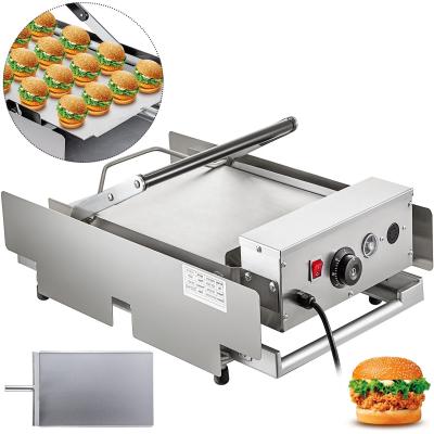 China Commercial Burger Bun Toaster Bread Toaster Double Pans for 12 Burgers ST-01 for sale