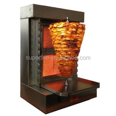 China Meat Cooking Small 2 Burner Doner Kebab Gas Shawarma Machine For Sale for sale