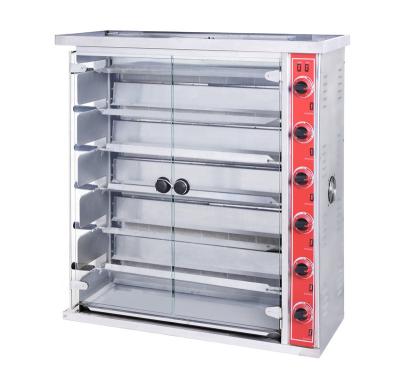 China Outdoor Professional BBQ Roasting Electric Chicken Grill Machine / Chicken Rotisserie Electric Oven For Sale for sale