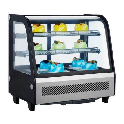 China Single-temperature display refrigerator cake top bakery counter refrigeration equipment cupcake refrigerator for sale