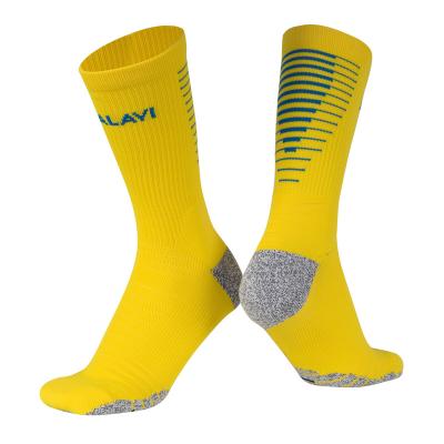 China HEPOLILO Breathable Soccer Socks Sports Socks Mens Crew Tube Running Top Quality Anti Slip Socks Man Custom for sale