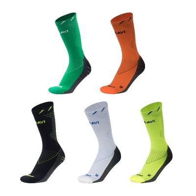 China HEPOLILO Breathable Men Knock Sports Wear Basketball Sustom Logo Sports Socks Unisex Compression Socks for sale