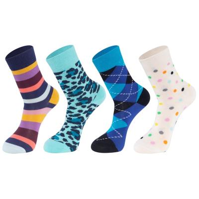 China HEPOLILO Sustainable Wholesale Custom Colored Mens Fashion Socks Crew Colored Socks For Mens Wacky Dress Socks for sale