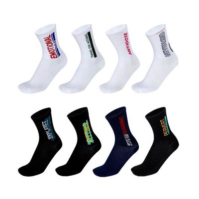 China Factory Supply OEM Service High Quality Cotton QUICK DRY Custom Fashion Crew Socks For Men for sale