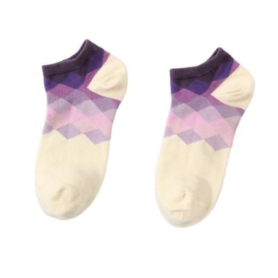 China HEPOLILO OEM Sustainable Wholesale Happy Fashion Socks Low Cut Fashionable Woman Eco-Friendly Socks for sale