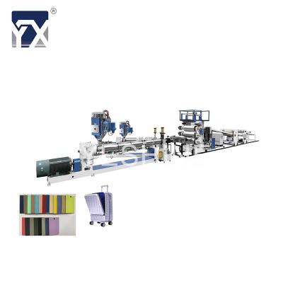 China ABS PC material sheet luggage suitcase production line making aquipmen luggage machine for sale