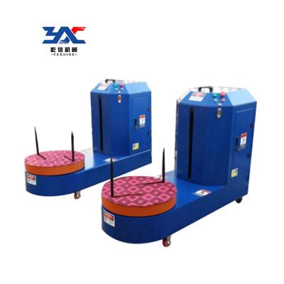 China Beverage Hotel Suitcase Wrapper / Stretch Film Luggage Wrapping Machine for sale