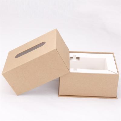 China Recycled Materials Sell Custom Luxury Recycled Printed Handmade Rigid Paper Gift Box With Custom Logo And Ribbon Wholesale From Factory Directly for sale