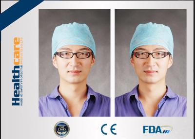 Cina Il dottore non tessuto Cap With Elastic del cappuccio capo eliminabile blu medico indietro e floreale in vendita