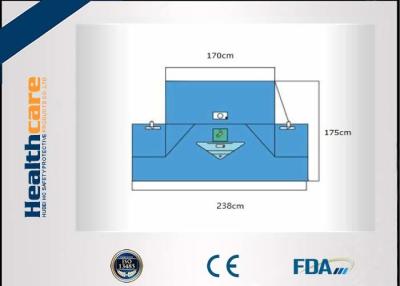 China Blue Disposable Surgical Drapes , Disposable Patient Drapes With EO Sterile for sale