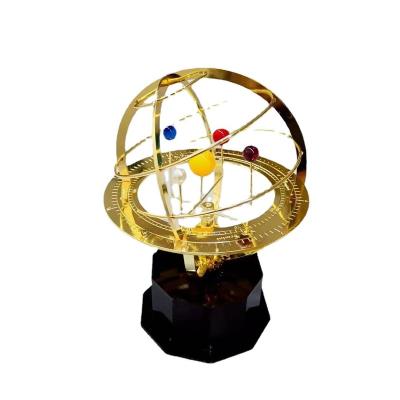 China Europe Tall Planetary Model Of The Solar System Model Metal Solar Rotating Pendant for sale