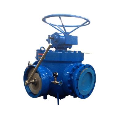 China General top entry trunnion mtd ball valve hog valve for sale