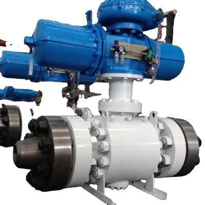 China General Pneumatic Forged Ball Valve Truck Shutoff Ball Valve (API) for sale