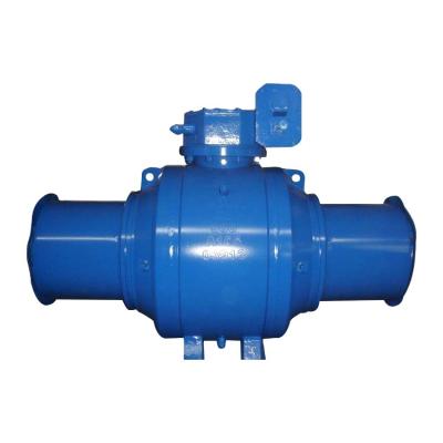 China Factory design full water/oil/gas welding pipeline ball valve general professional use for sale