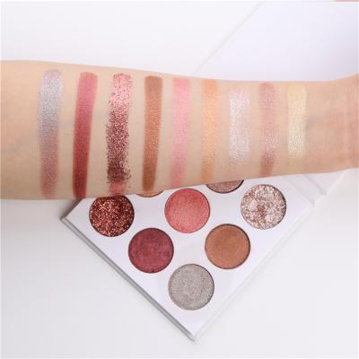 China NE048 eyeshadow palette private label manufacturers waterproof eyeshadow no brand eyeshadow palette for sale