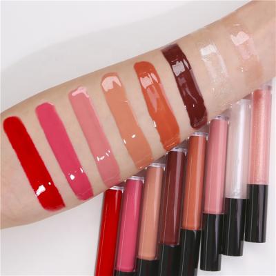 China Animal Free Cosmetics Wholesale Private Label Vendors Lip Gloss RTS19 Cruelty Lip Gloss Set for sale