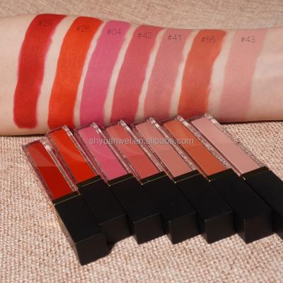 China RTS140 Private Label Makeup RTS140 Liquid Lipstick Waterproof Vegan Waterproof High Quality Organic Matte for sale