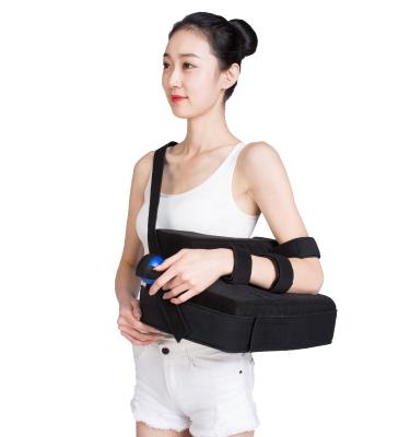 China Medical Shoulder Tear Dislocation Shoulder Abduction Brace Support Arm Sling Shoulder Fracture Immobilizer with Foam Pillow for sale