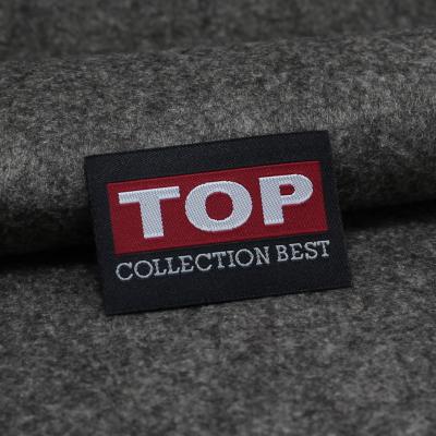 China Washable Personalized Wholesale Garment Labels Fashion Woven Label For Clothing for sale