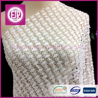 China Sustainable 125cm Wide Lace Material, Crochet Lace Fabric, China Manufacturer Lace Fabric for sale