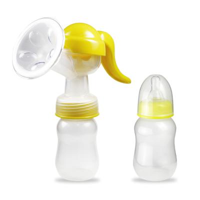 China BPA Free Hand Care Silicone BPA Free Manual Breast Pump for Mother and Baby for sale