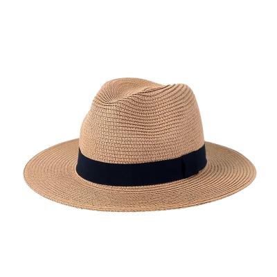 China Wholesale Custom Character Outside Farmer Western Hat Sun Hat Bucket Straw Hat Fashion Paper Panama Unisex Cool Cowboy Hat for sale