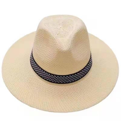 China Wholesale custom made straw hat unisex fresh cowboy hat men character fashion character fashion straw hat outdoor manufacturing for sale