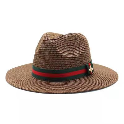 China Wholesale custom made straw hat unisex fresh cowboy hat men character fashion character fashion straw hat outdoor manufacturing for sale