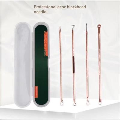 China Easy to Use Stainless Steel Blackhead Remover Tool Kit Button Removal Tool Kit Button Pin for sale