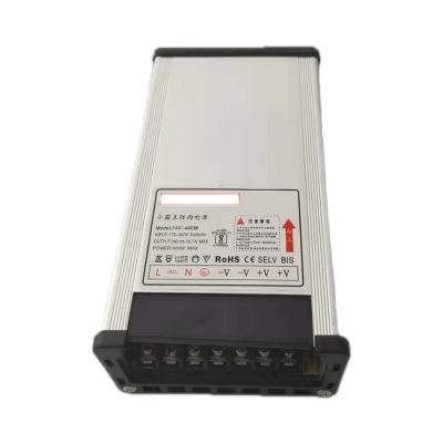 China 12v 400w rainproof power supply in slim type LED transformer Adapter for LED Light for sale