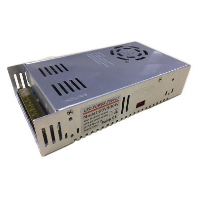 China 60v 500w switching power adapter Indoor power supply for automation equipment for sale