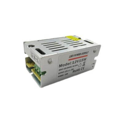 China 12v 15w Indoor power supply adapters IP20 Transformer for LED Light for sale