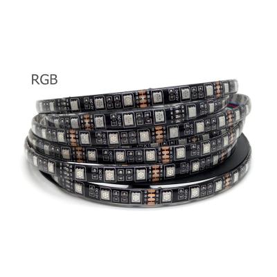 China Factory made 60leds smd 5050 rgb 3 leds cuttable led strip flexible 12V/24V led strip light for sale