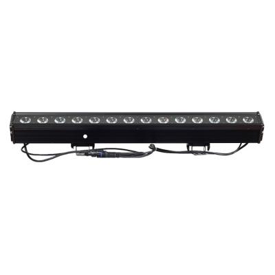 China Outdoor lighting RGBW 14*10w led wall washer IP65 dmx512 light bar with CE RoHS for sale