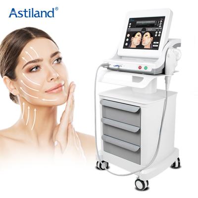 China Hohe Intensitäts-fokussierter Ultraschall Portatil 2d 3d Mini Hifu Machine Anti Wrinkle zu verkaufen