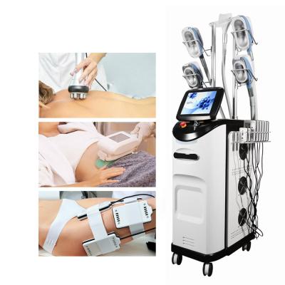 China La máquina de 360 Cryolipolysis combinada con la manija del RF para la cara y las grasas de cuerpo reducen en venta