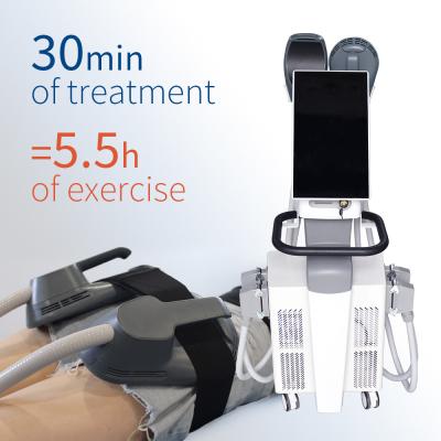 China Sculptmax+RF Ems Sculpt Slimming Machine 15 Tesla Ems Body Muscle Stimulator for sale