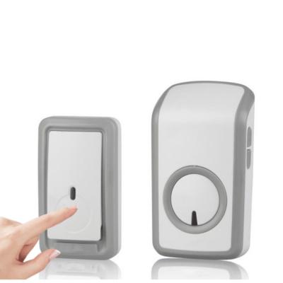 China 2022 EU USA Smart Home Relentless Socket UK Ring Bell Waterproof Wireless Doorbell A001 for sale