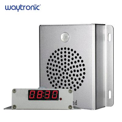 China Ceiling Mount Wireless Wifi Motion Sensor Multifunction Sync Audio Speaker With Clock Display for sale