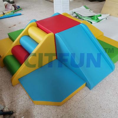 China PVC Toddler Play Pyramid Soft Climb And Slide Combo RT-011H for sale