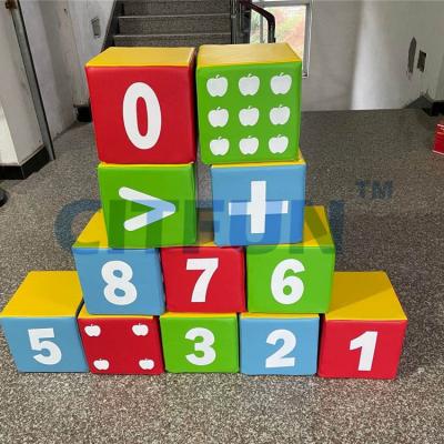 China Soft PVC Toddler Game Number Blocks RT-024D for sale