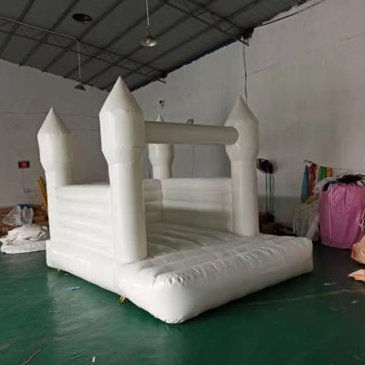 China 10x10ft PVC White Inflatable Bounce House For Rental BH-001A for sale