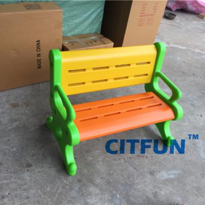 China Plastic Playground Children Plastic Bench PP-003D for sale