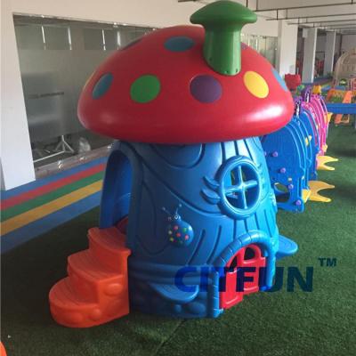 China Plastic Playground Mushroom Game House PP-007C for sale