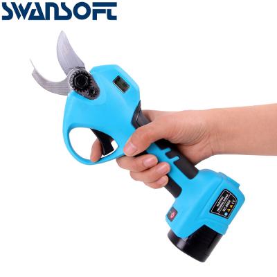 China Swansoft Electric Pruning Shears Rechargeable Lithium-Ion Battery Machine Professional electric pruning shear for sale