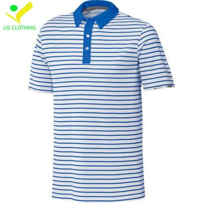 China Anti-Wrinkle Mens Polyester Premium Short Sleeve Polo Shirts for sale