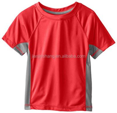 China Cool Polyester Spandex Performance Anti-Pilling Pass Kids Sport T-Shirt for sale