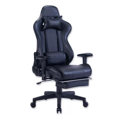 China Luxury Adjustable Gaming Chair (Height) Computer Chair Rolling Swivel Massage Office Chair With Lumbar Support Footrest For Work for sale